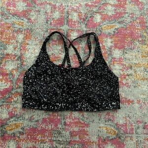 Lululemon Black and White Energy Bra